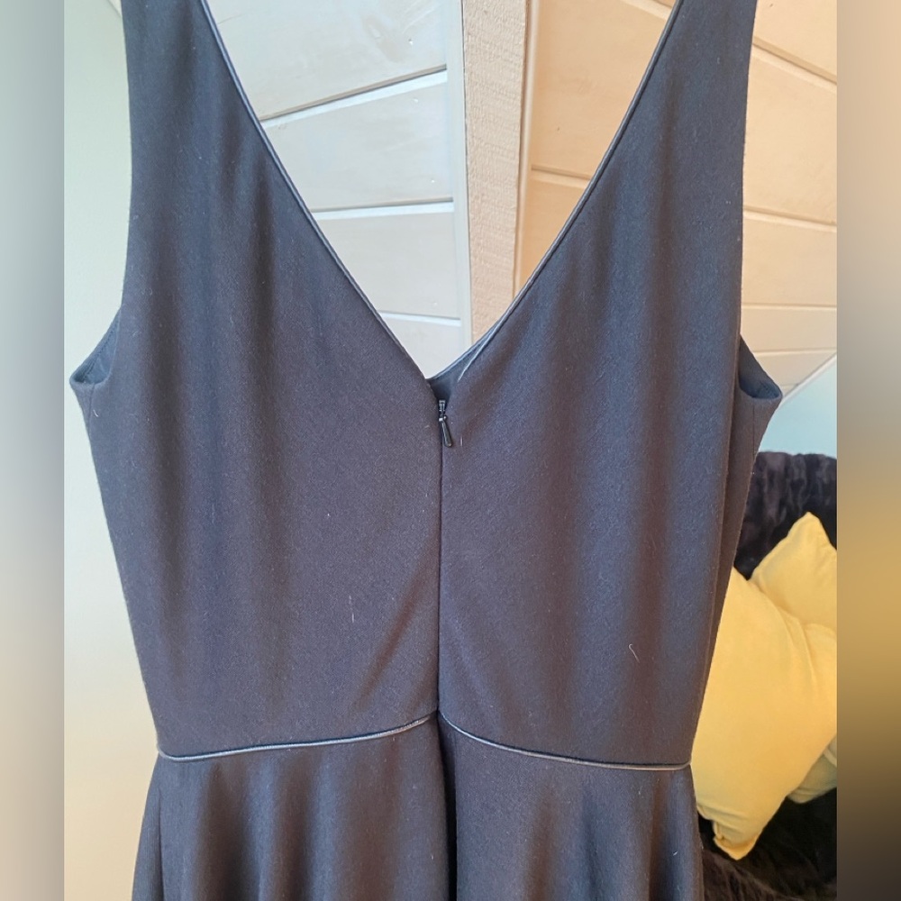 Zac Posen Z Spoke black A-Line Mini Black Cocktail Dress Size 4 - Picture 7 of 13